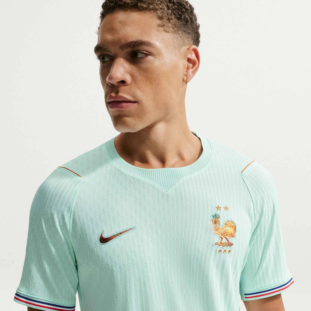 2026-27 France Men's Authentic Away Soccer Jersey Igloo/Monarch/Monarch - Nike