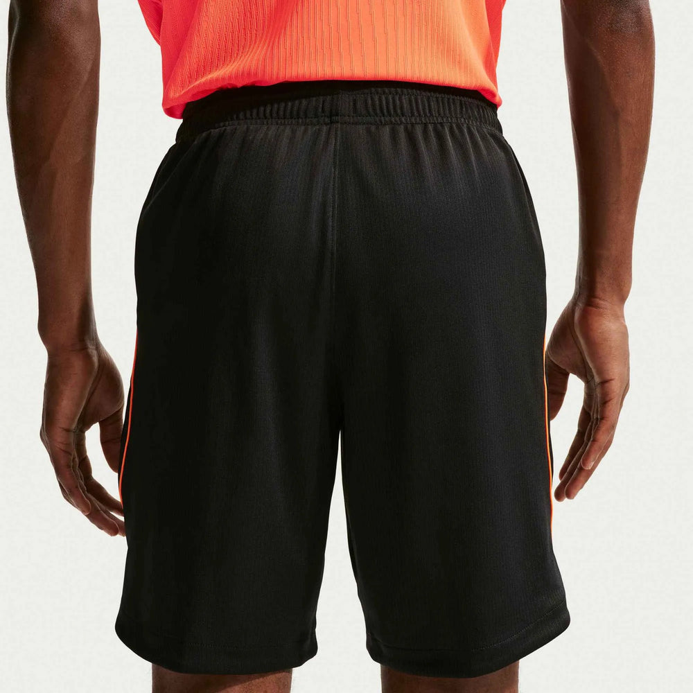 2026-27 Netherlands Men's Stadium Home Shorts Black/Hyper Crimson - Nike