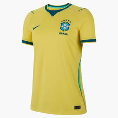 2026-27 Brazil Women's Stadium Home Soccer Jersey Canary/Light Menta/Geode Teal - Nike