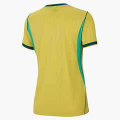 2026-27 Brazil Women's Stadium Home Soccer Jersey Canary/Light Menta/Geode Teal - Nike