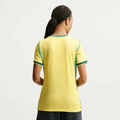 2026-27 Brazil Women's Stadium Home Soccer Jersey Canary/Light Menta/Geode Teal - Nike