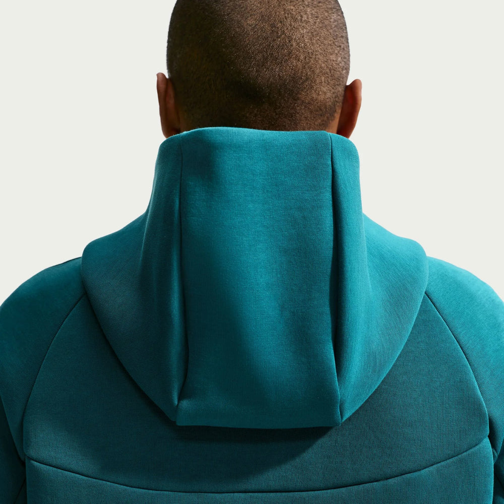 2026-27 Brazil Men's Full-Zip Tech Fleece Hoodie Geode Teal/Midwest Gold - Nike