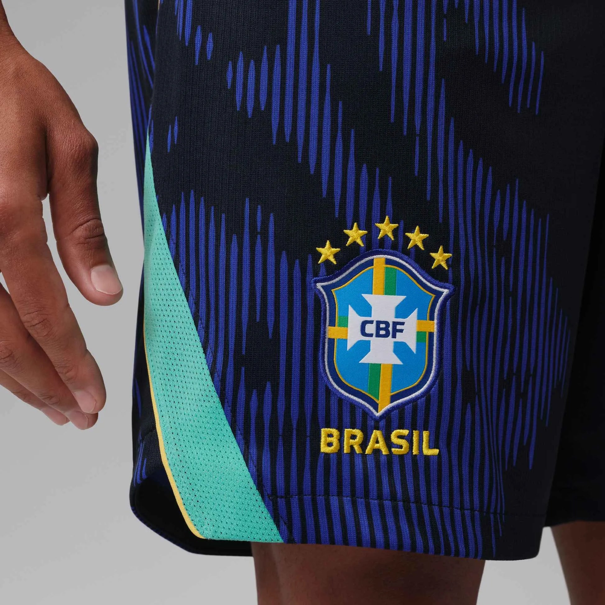 2026-27 Brazil Men's Stadium Away Shorts Old Royal/Black/P109C - Nike