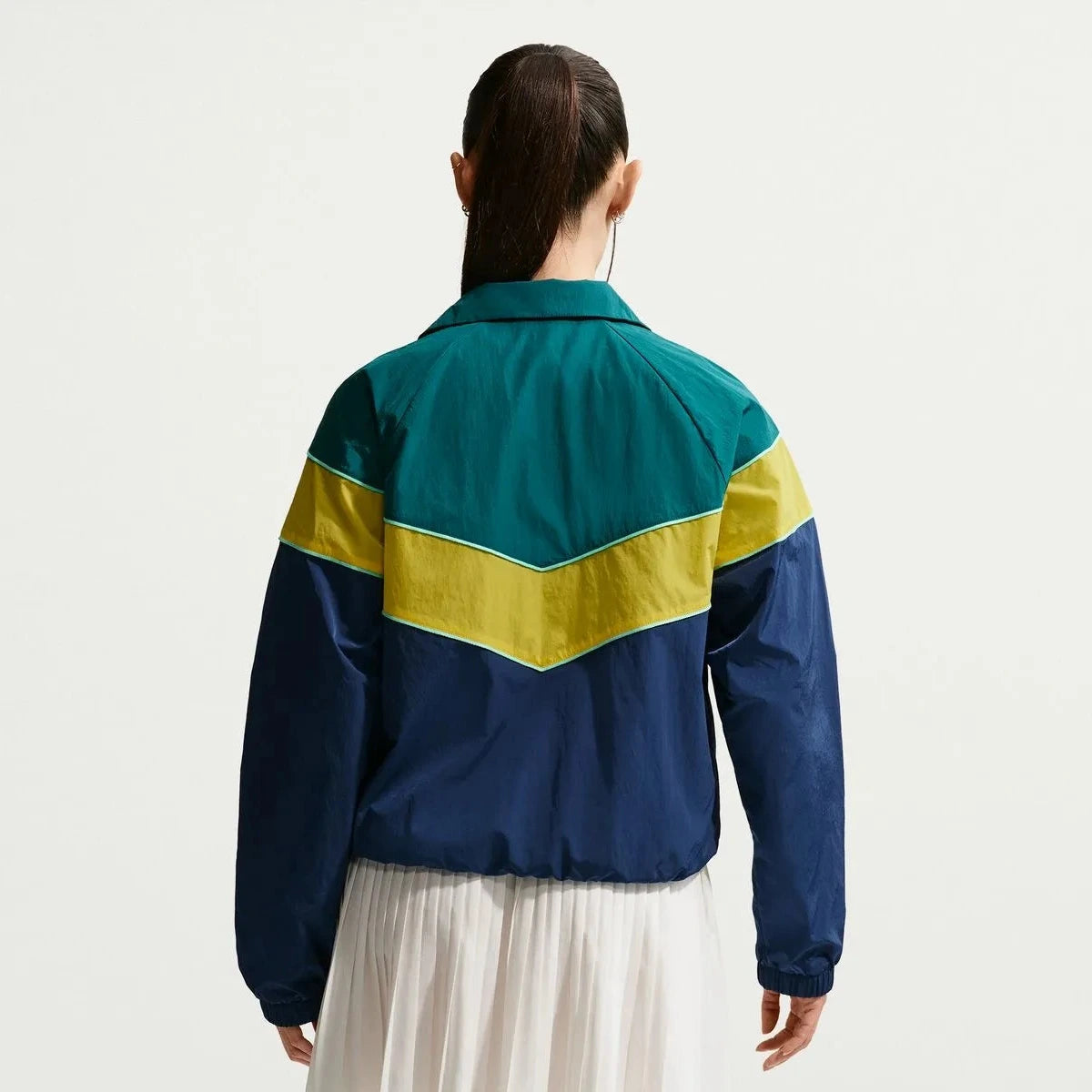 2026-27 Brazil Women's UV Woven Jacket Coastal Blue/Geode Teal/Midwest Gold/Midwest Gold - Nike
