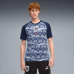 2026-27 Austria Men's Pre-Match Soccer Jersey Puma Navy-Puma Red - Puma