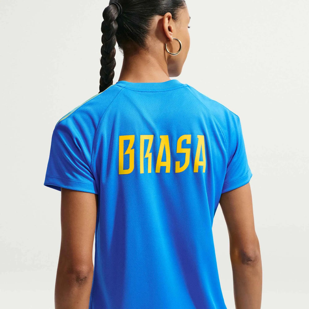 2026-27 Brazil Women's Strike Top Lt Photo Blue/Light Menta/Midwest Gold - Nike