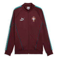 2026-27 Portugal Men's KING Anthem Jacket Ruby Shimmer-Sea Glass - Puma