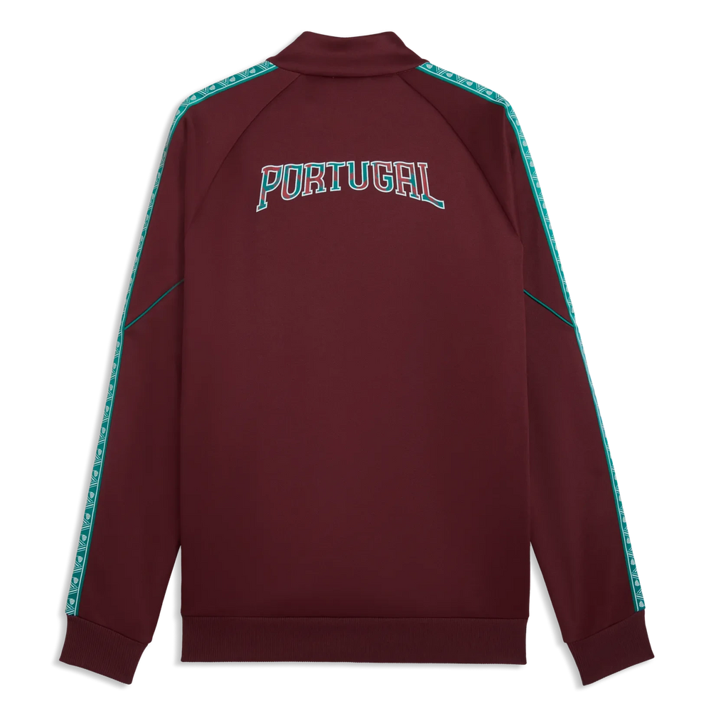 2026-27 Portugal Men's KING Anthem Jacket Ruby Shimmer-Sea Glass - Puma