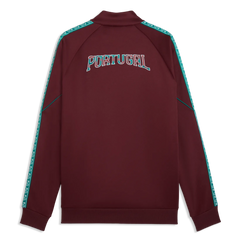 2026-27 Portugal Men's KING Anthem Jacket Ruby Shimmer-Sea Glass - Puma