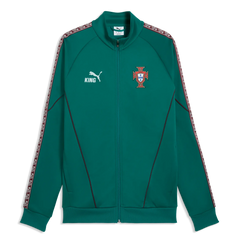 2026-27 Portugal Men's KING Anthem Jacket Green Lagoon-Ruby Shimmer - Puma