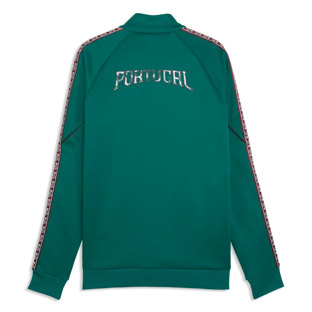 2026-27 Portugal Men's KING Anthem Jacket Green Lagoon-Ruby Shimmer - Puma