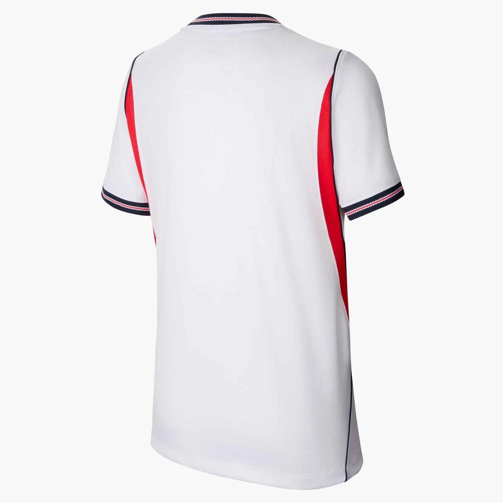 2026-27 England Youth Stadium Home Soccer Jersey White/Speed Red/Obsidian/Obsidian - Nike