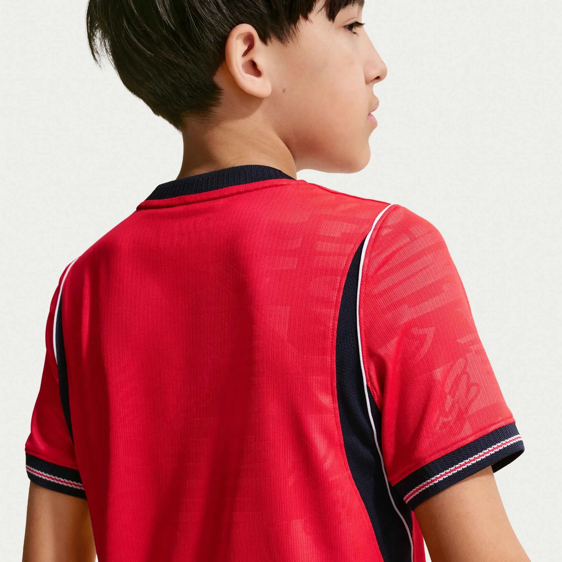 2026-27 England Youth Stadium Away Soccer Jersey Speed Red/Obsidian/White/Obsidian - Nike