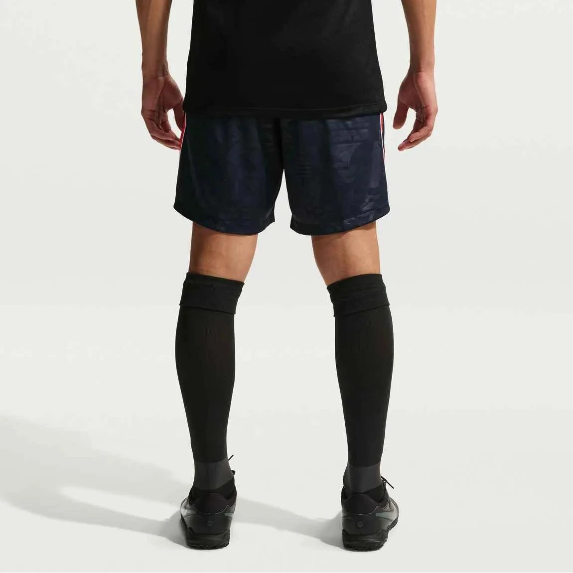 2026-27 England Men's Stadium Away Shorts Obsidian/Speed Red/White/Speed Red - Nike