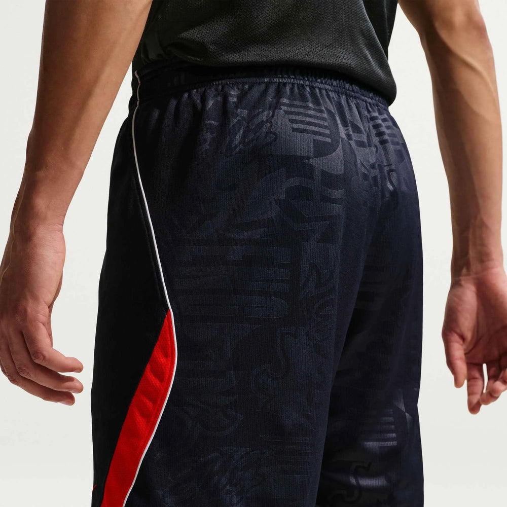 2026-27 England Men's Stadium Away Shorts Obsidian/Speed Red/White/Speed Red - Nike