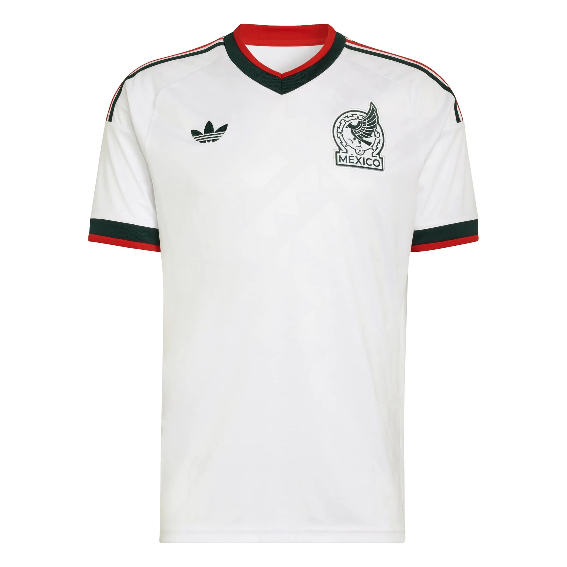 2026 Mexico Men's Stadium Away Soccer Jersey White - Adidas