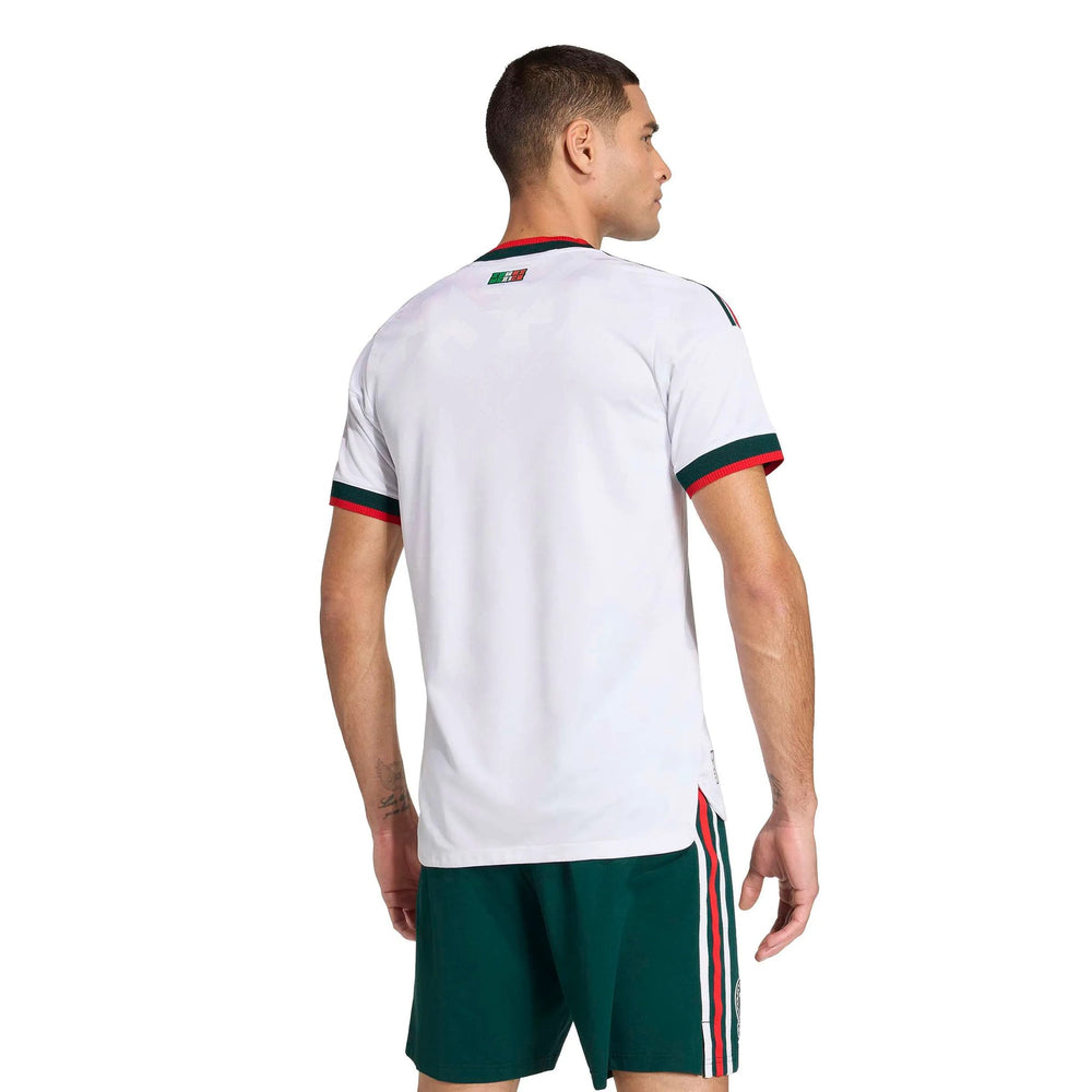 2026 Mexico Men's Authentic Away Soccer Jersey White - Adidas