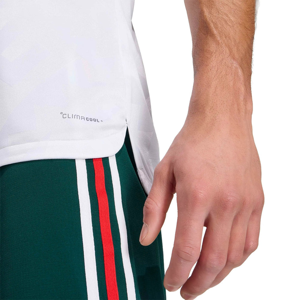 2026 Mexico Men's Authentic Away Soccer Jersey White - Adidas