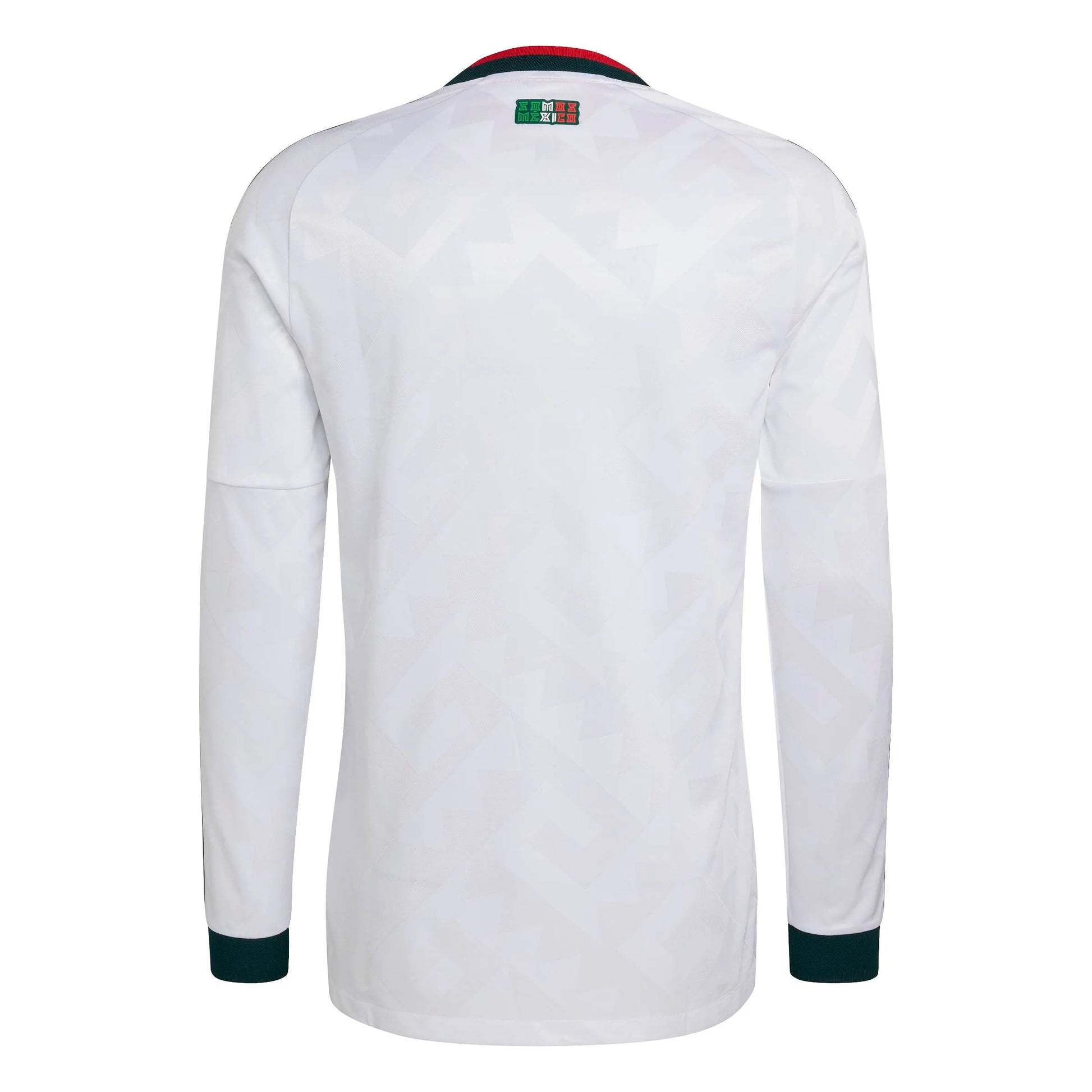 2026 Mexico Men's Authentic Away Long-Sleeve Soccer Jersey White - Adidas