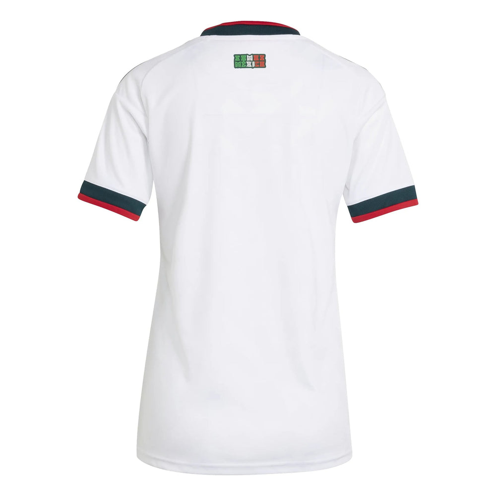 2026 Mexico Women's Stadium Away Soccer Jersey White - Adidas