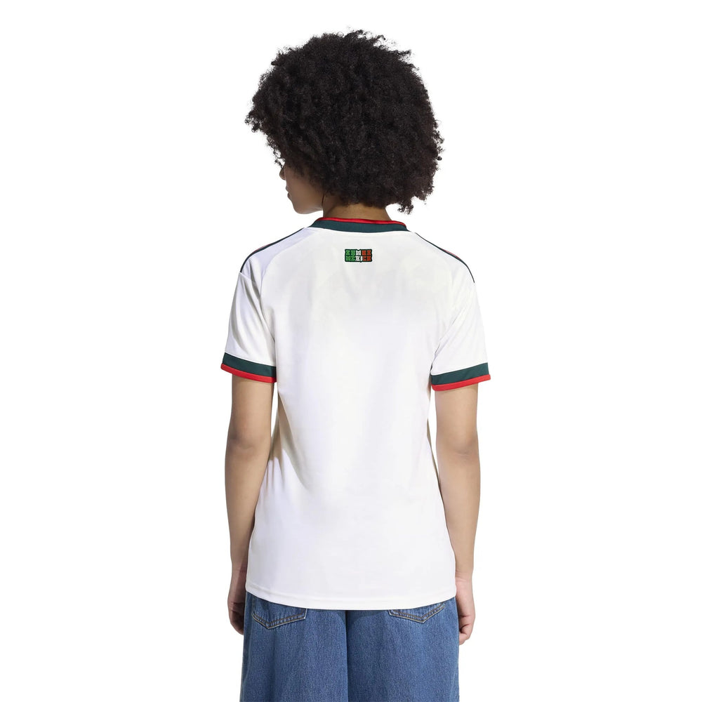 2026 Mexico Women's Stadium Away Soccer Jersey White - Adidas